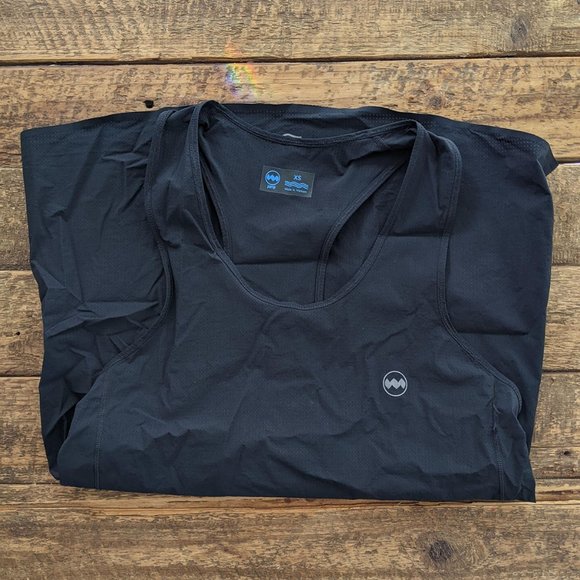 Janji Tops - Janji Black AFO Vent Running Tank